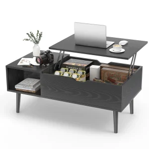 JHK Wood Lift Top Coffee Tables For Living Room