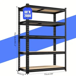 72"/60"H Garage Shelving Storage Shelves