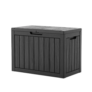 45Gallon Waterproof Outdoor Storage Deck Box,